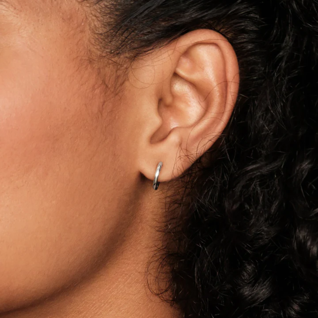 Women’s Huggie Earrings – Mini Gold Design