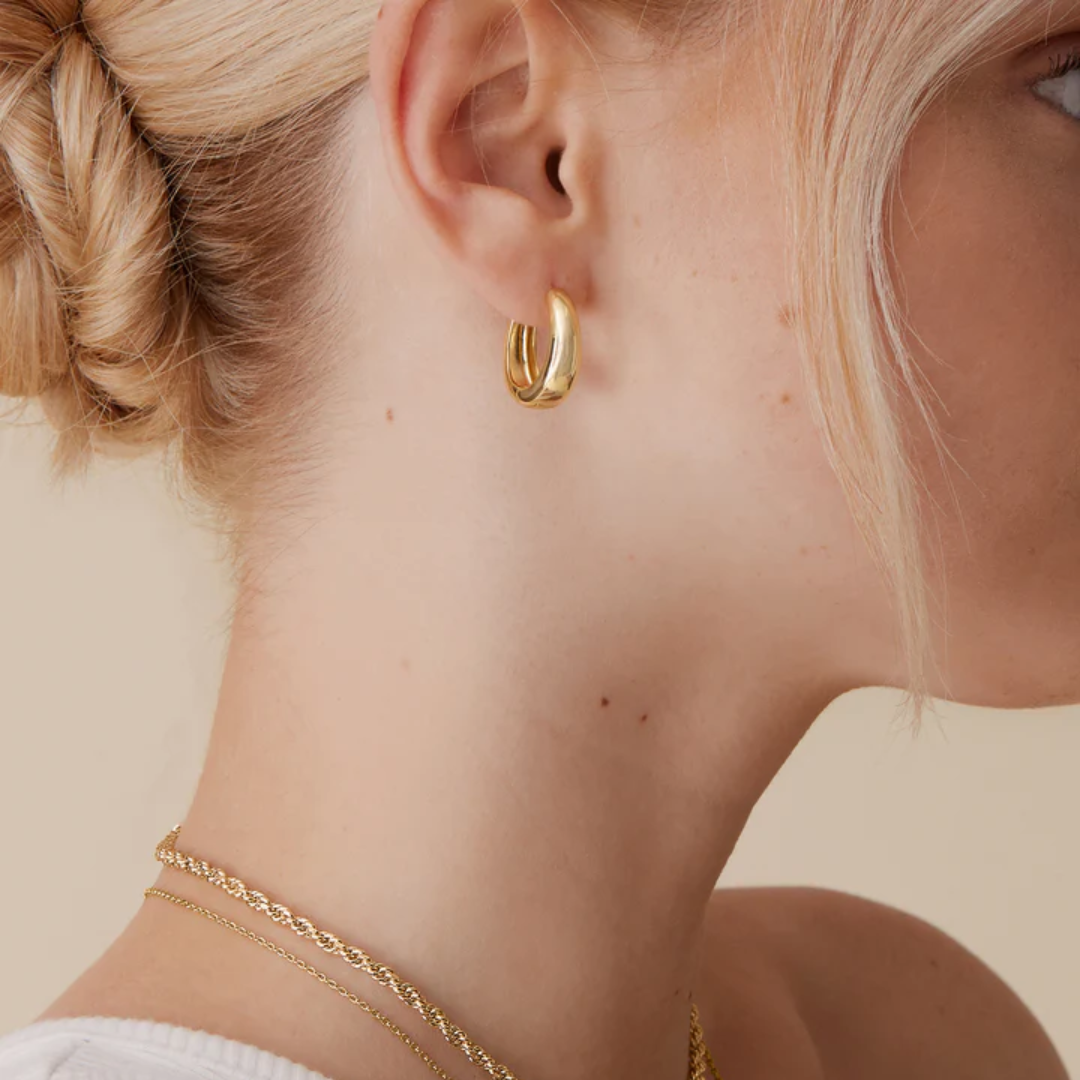 Women’s Hoop Earrings – Alexa Gold Design