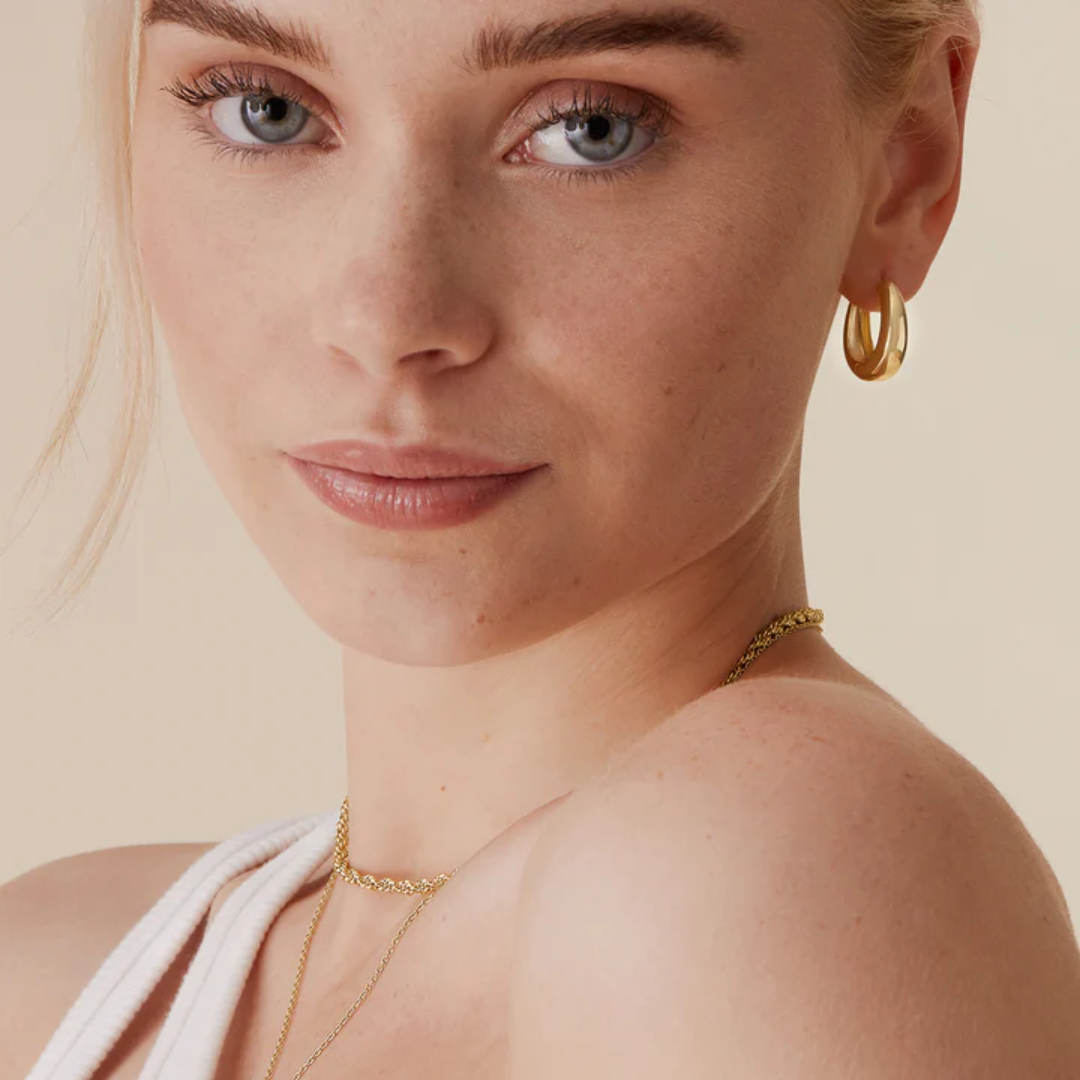 Women’s Hoop Earrings – Alexa Gold Design
